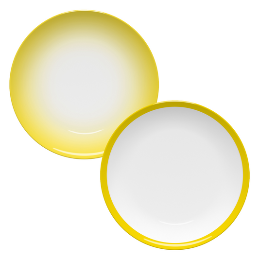 Yellow Family Plate Set
