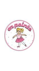 The Ballerina Sticker
