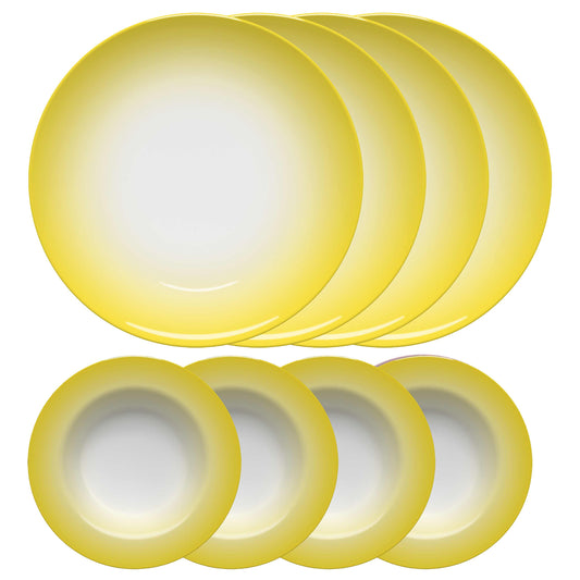 Yellow Family Plate Set