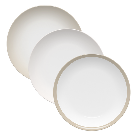 Neutral Color Plate Sets