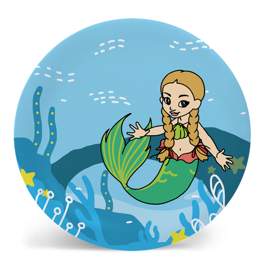 Leyah Mermaid Plate
