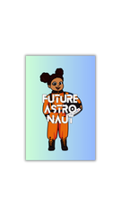 Ombré Future Astronaut Sticker