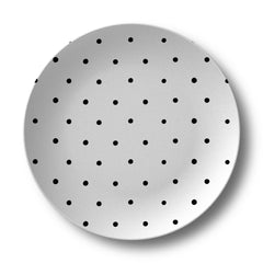 Black and White Family Plate Sets
