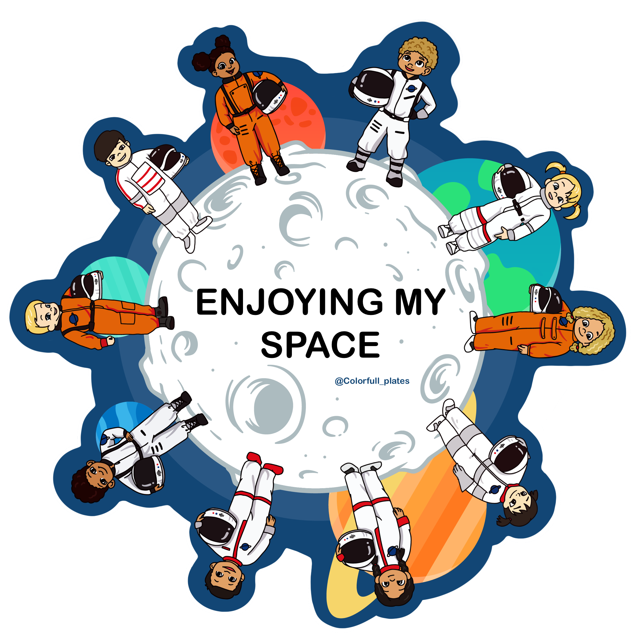 Percy Sticker Pack – Colorfull Plates® - Kids Tableware And More