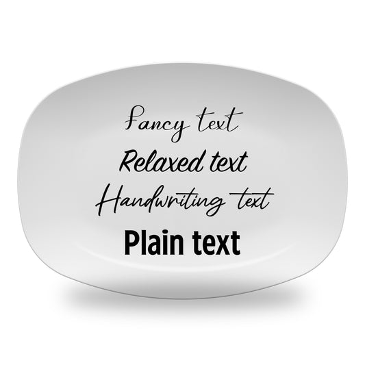 Yellow Food Platter