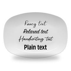 Yellow Food Platter