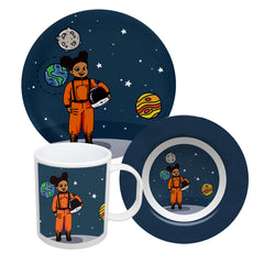 Malin Kid Astronaut Plate