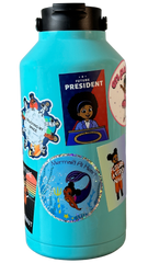 Color Block Future President Sticker