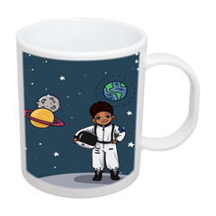 Bode Kid Astronaut Plate