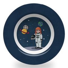Hatysa Kid Astronaut Plate