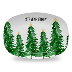 Holiday Platter- Holiday Trees
