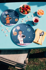 Percy Kid Astronaut Plate