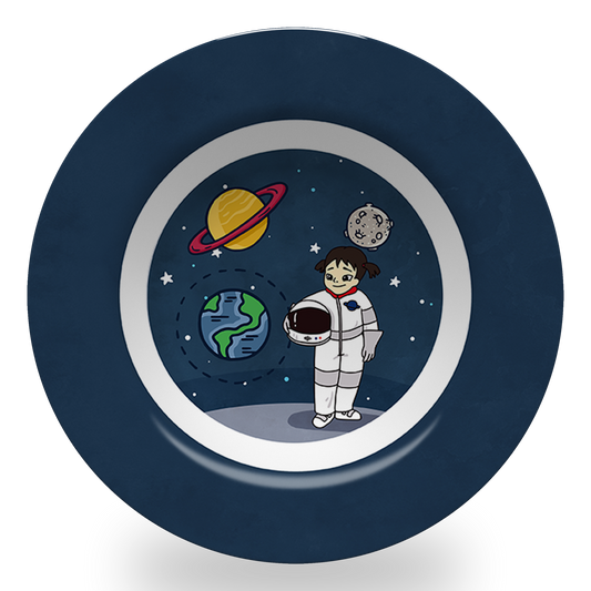 Lyra Kid Astronaut Plate