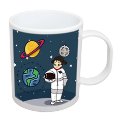 Lyra Kid Astronaut Plate