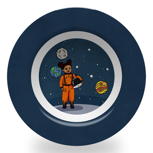 Malin Kid Astronaut Plate