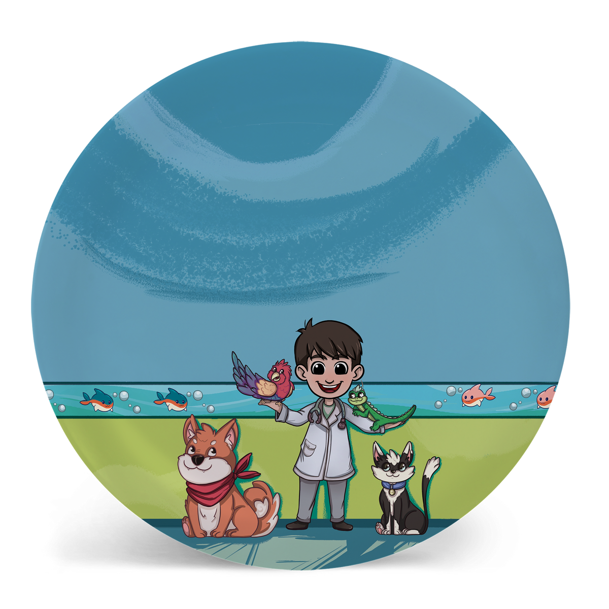 Veterinarian Percy