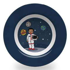 Percy Kid Astronaut Plate