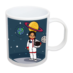 Shaula Kid Astronaut Plate