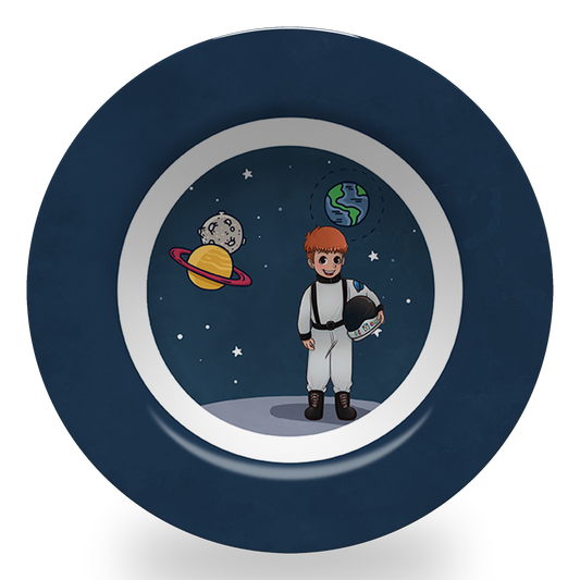 Tarf Kid Astronaut Plate