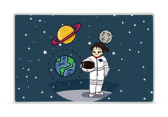Lyra Kid Astronaut Plate