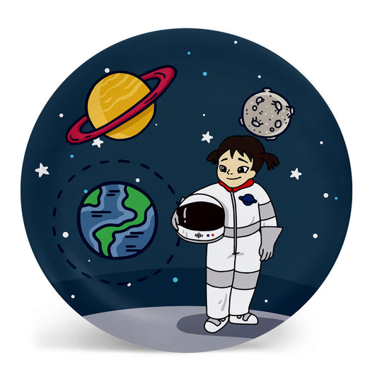 Lyra Kid Astronaut Plate