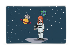 Hatysa Kid Astronaut Plate