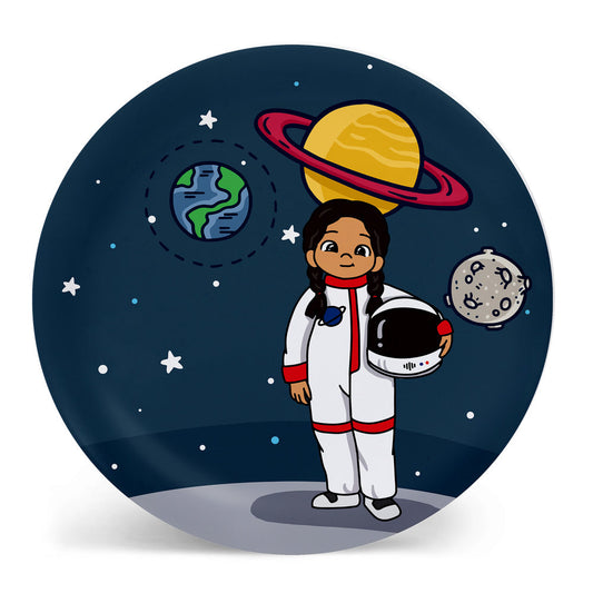 Shaula Kid Astronaut Plate