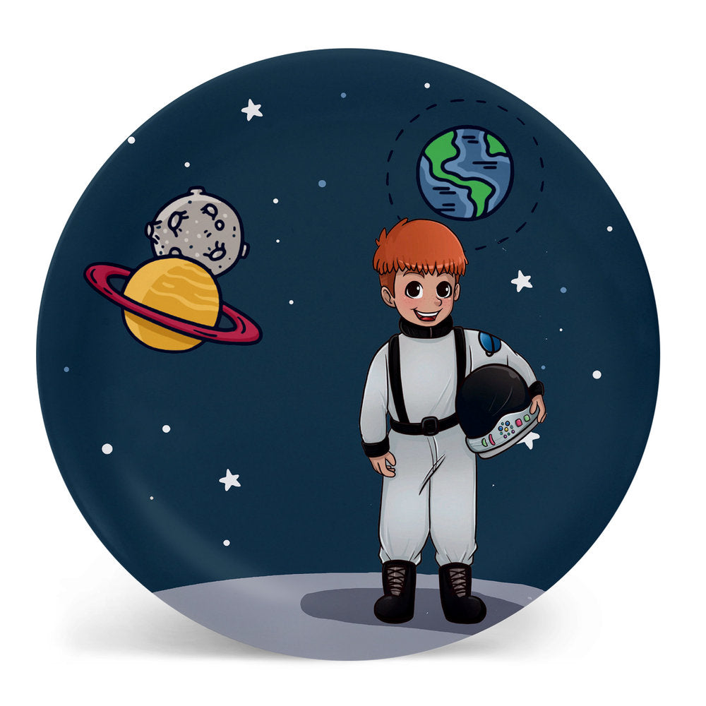 Tarf Kid Astronaut Plate