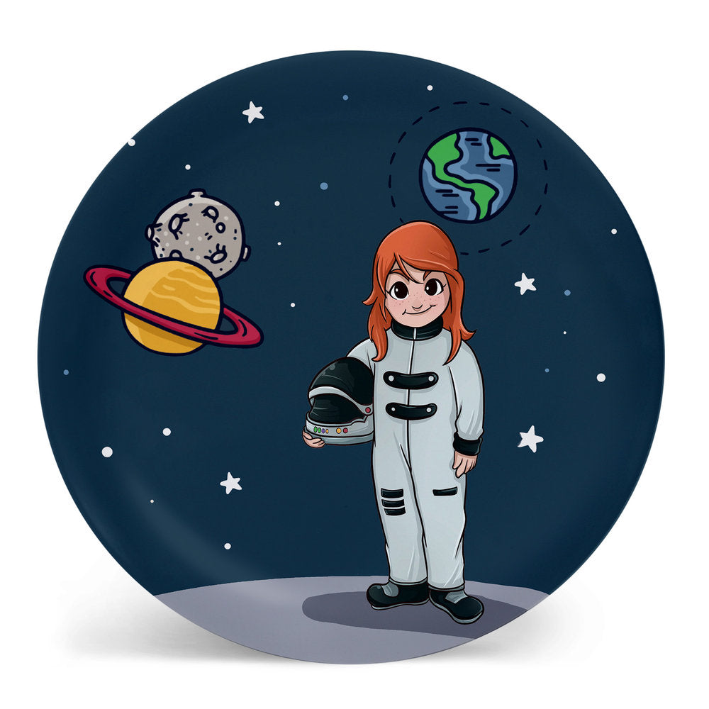 Hatysa Kid Astronaut Plate