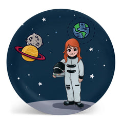 Hatysa Kid Astronaut Plate